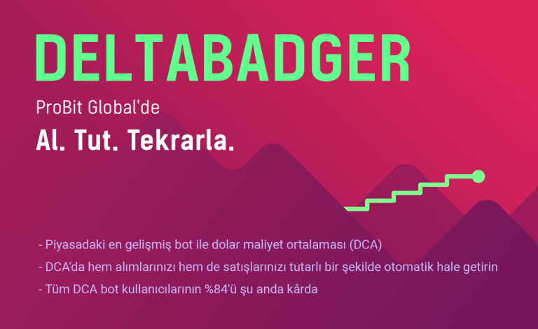 ProBit Global, Deltabadger İle Otomatik DCA botlarını Entegre Etti