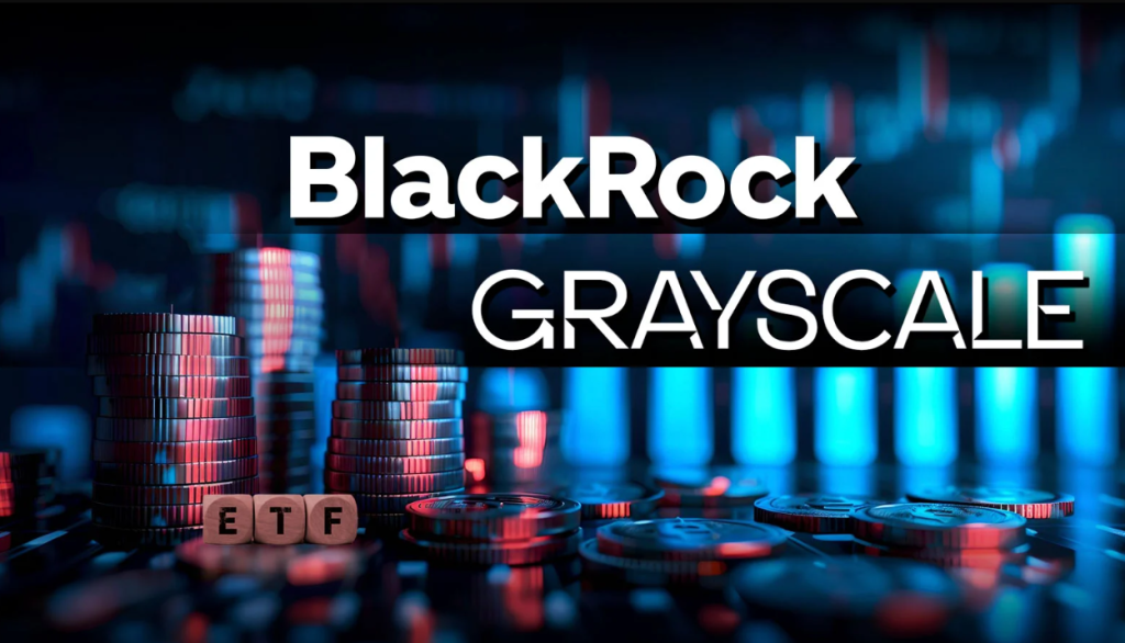 Bitcoin’de Devler Karşı Karşıya! Grayscale, BlackRock’ı Ezdi Geçti!