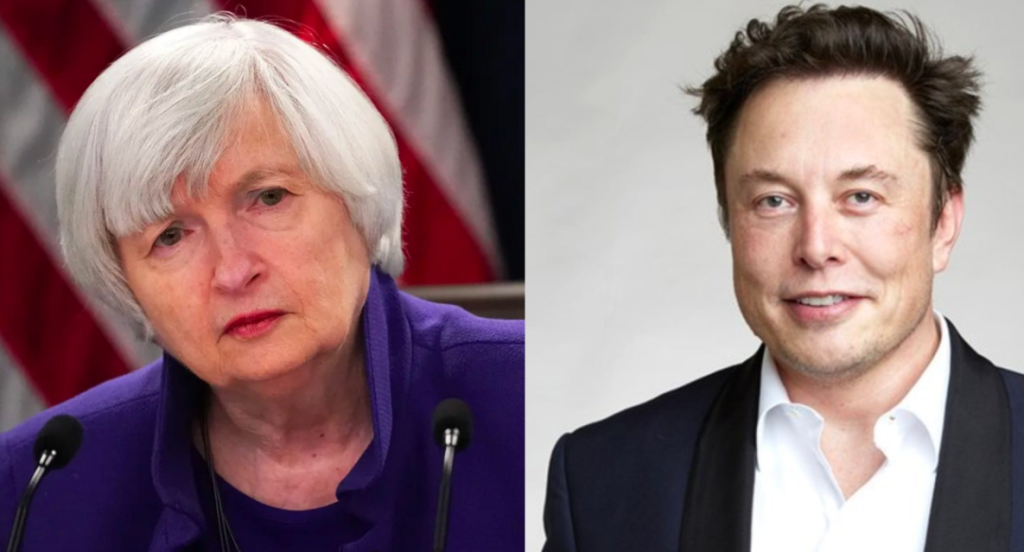 Elon Musk’tan Janet Yellen’a Bitcoin (BTC) Göndermesi!